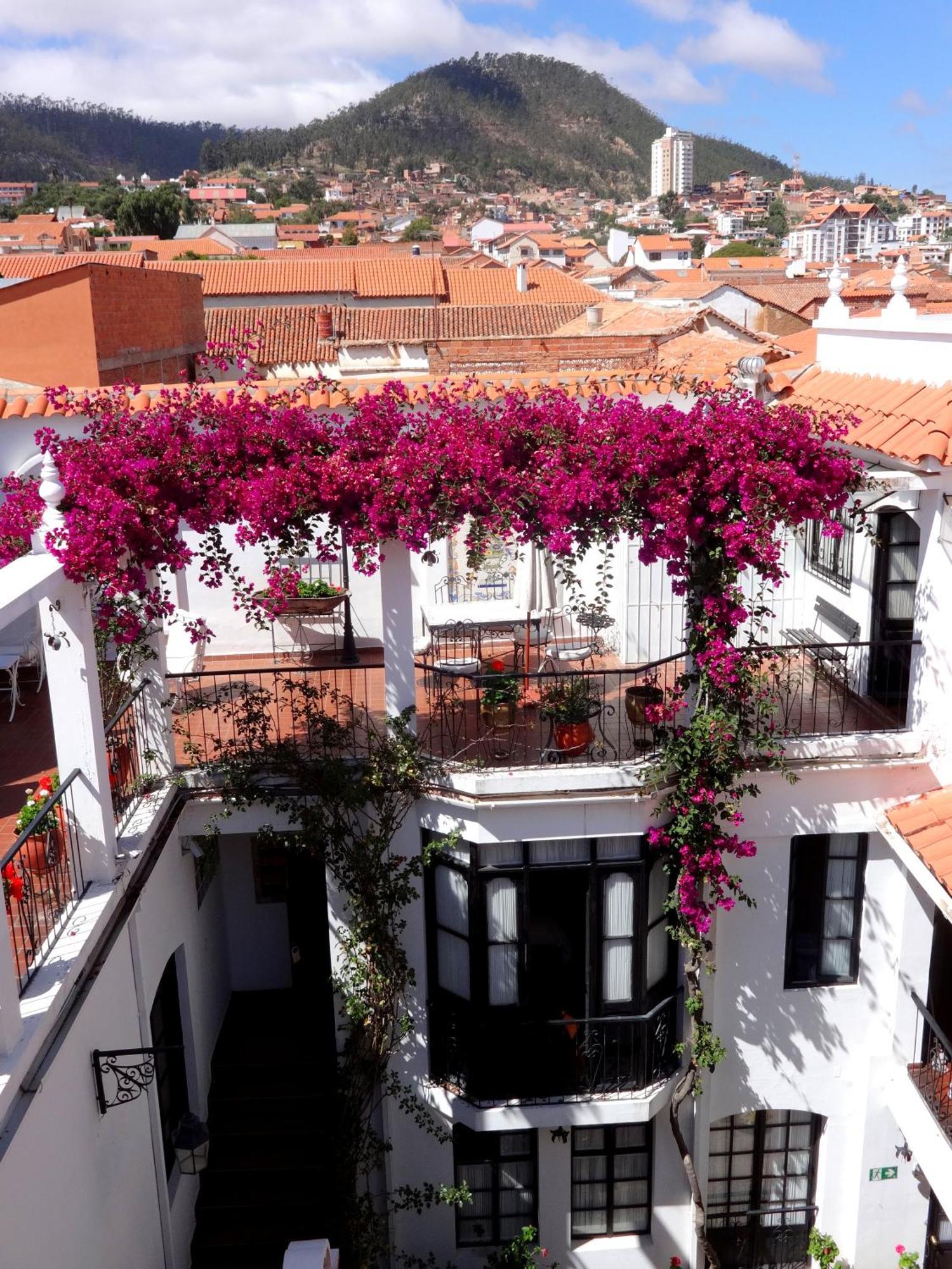 El Hotel De Su Merced Sucre Exterior foto