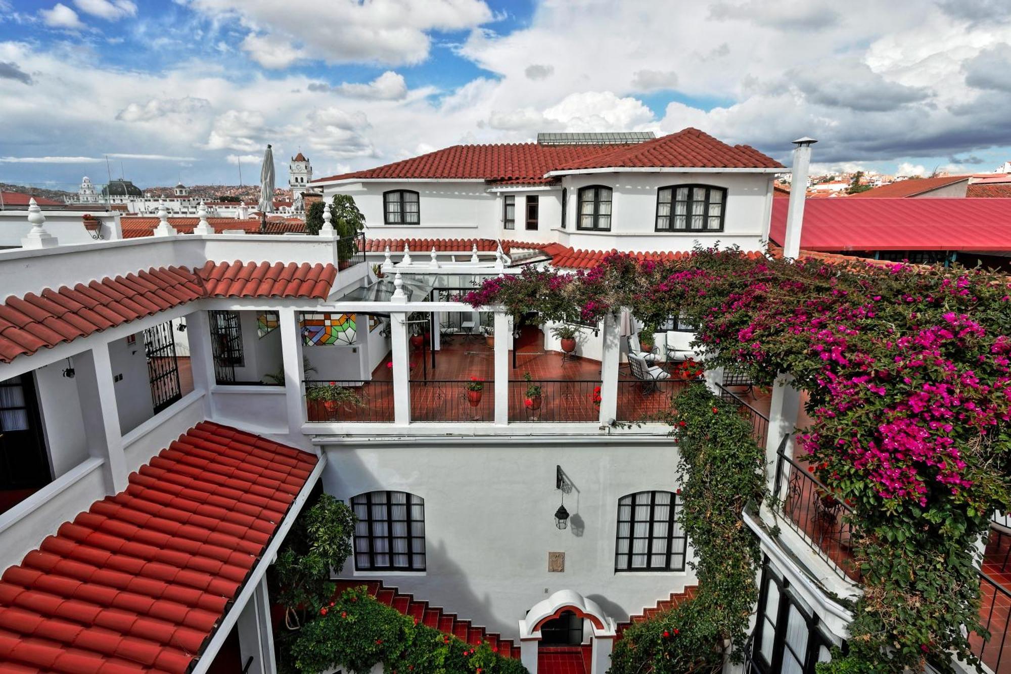 El Hotel De Su Merced Sucre Exterior foto