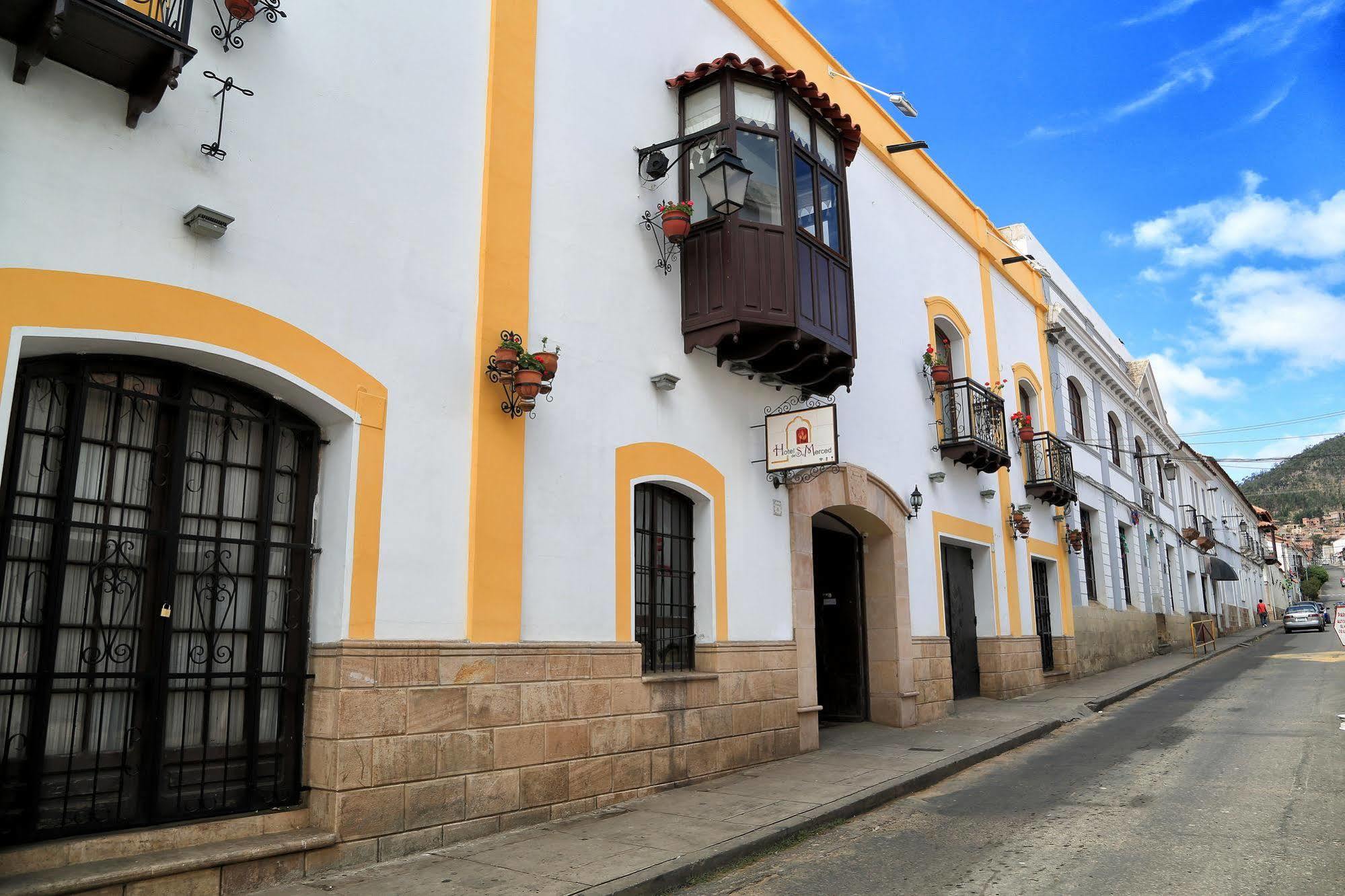 El Hotel De Su Merced Sucre Exterior foto