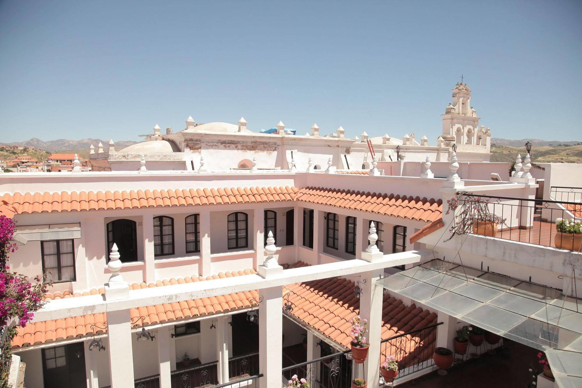 El Hotel De Su Merced Sucre Exterior foto