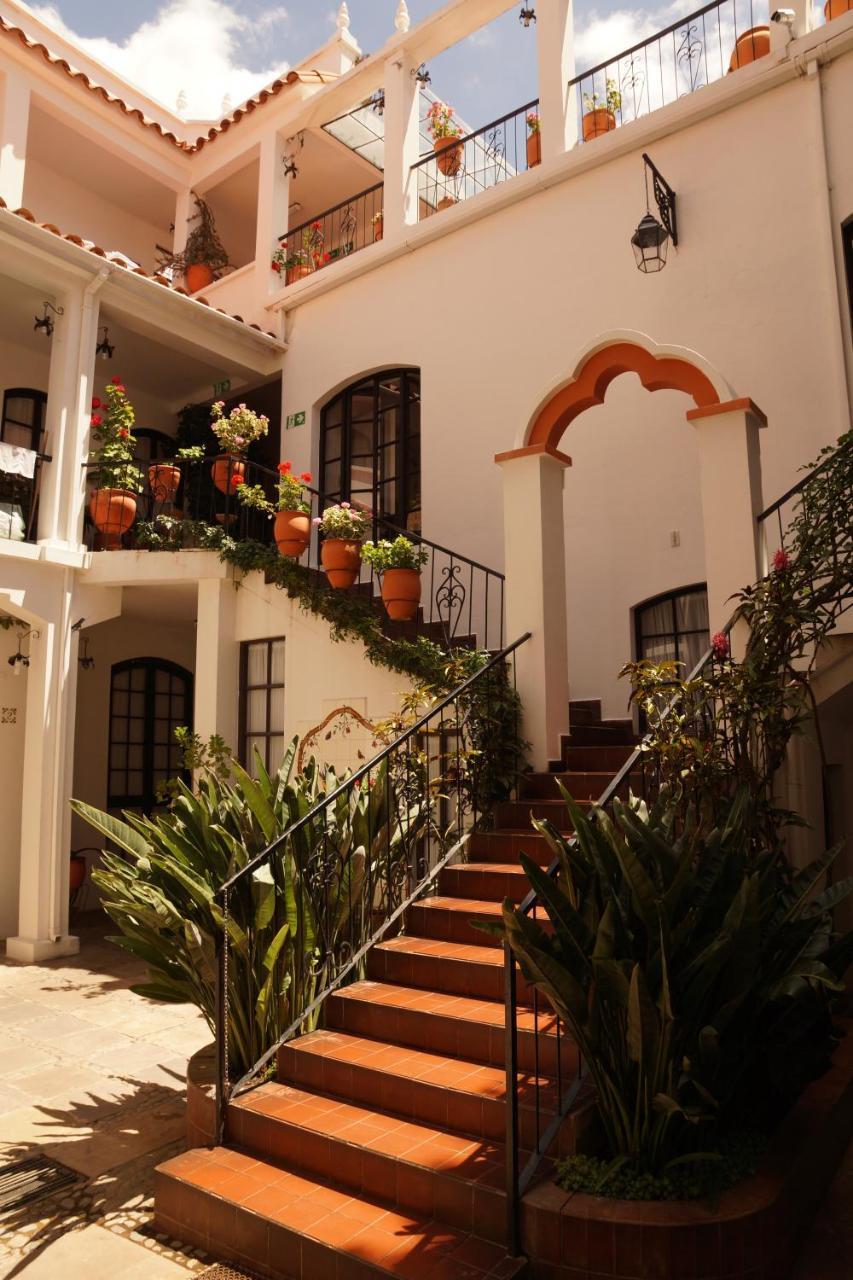 El Hotel De Su Merced Sucre Exterior foto