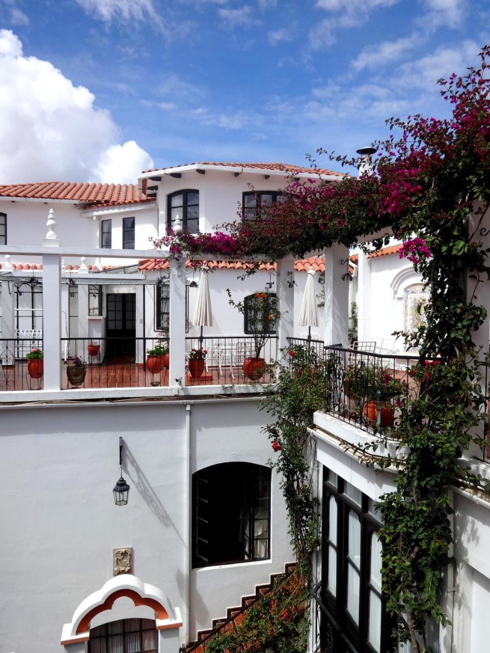 El Hotel De Su Merced Sucre Exterior foto